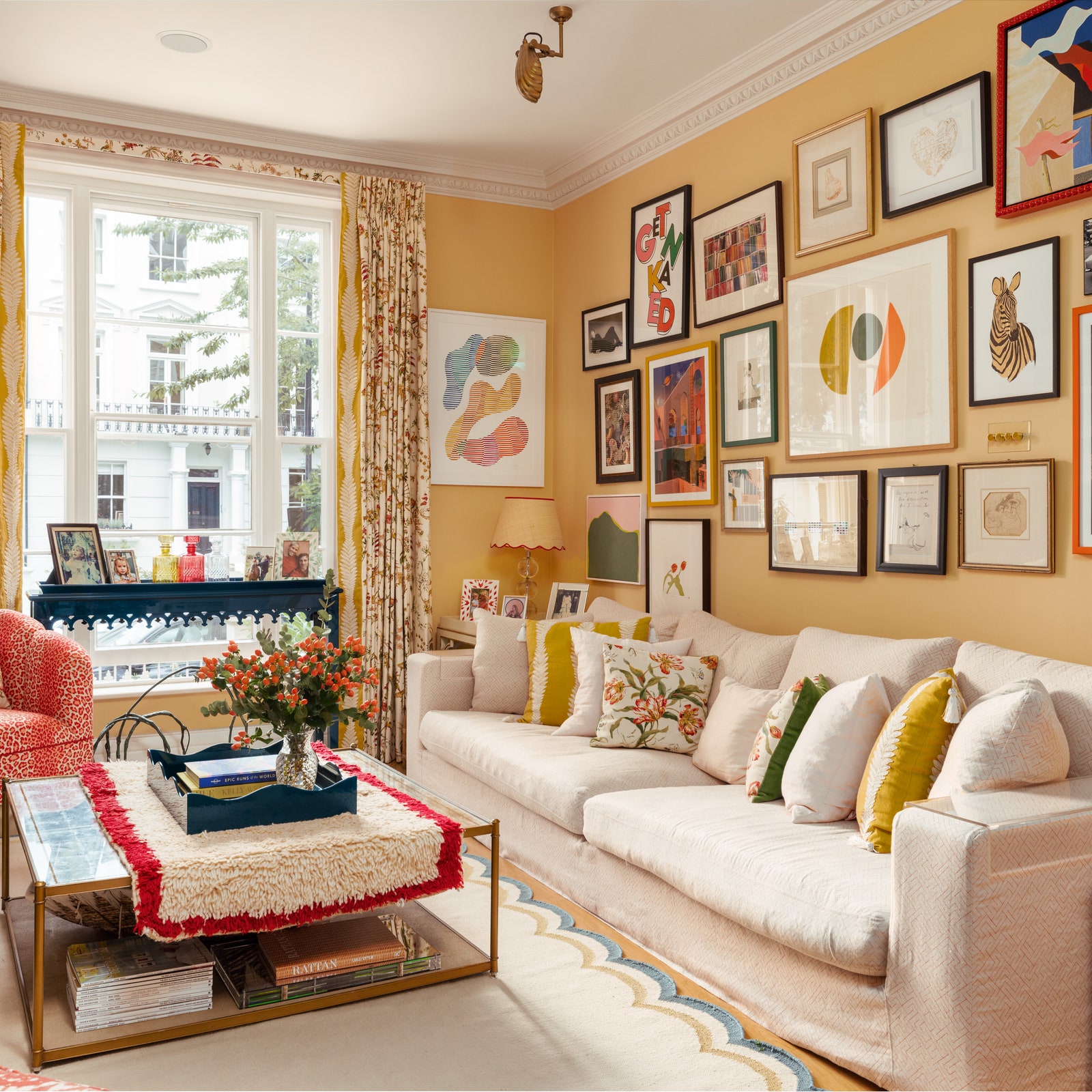 A colourful Notting Hill house influenced by a decade of living in south-east Asia