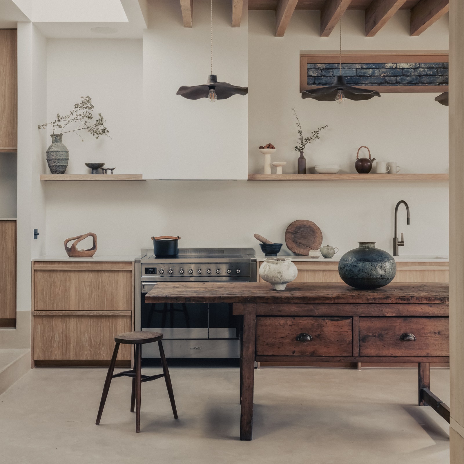 An east London family house with serene, minimalist interiors