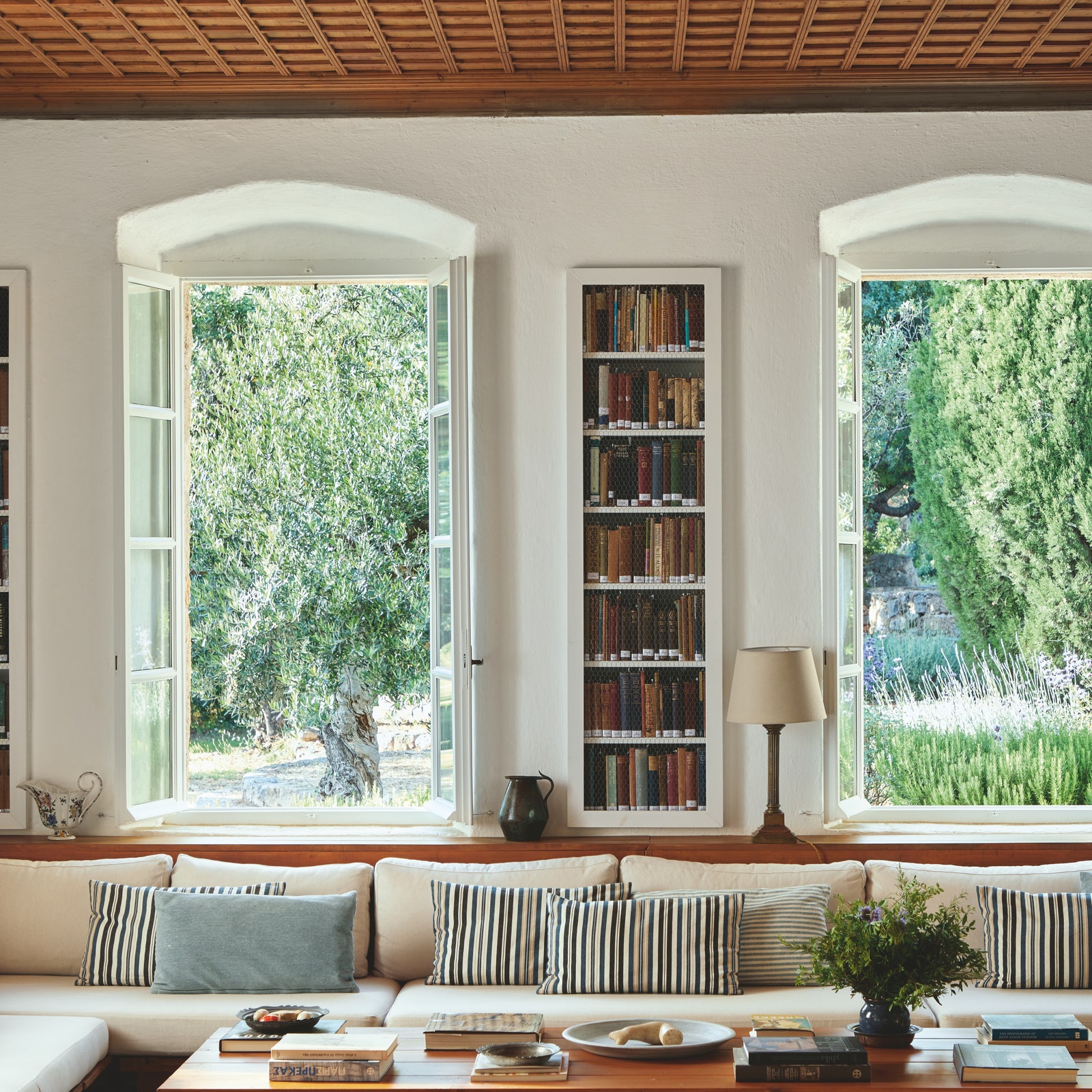 Inside Patrick Leigh Fermor's beautiful, book-filled house in the Peloponnese