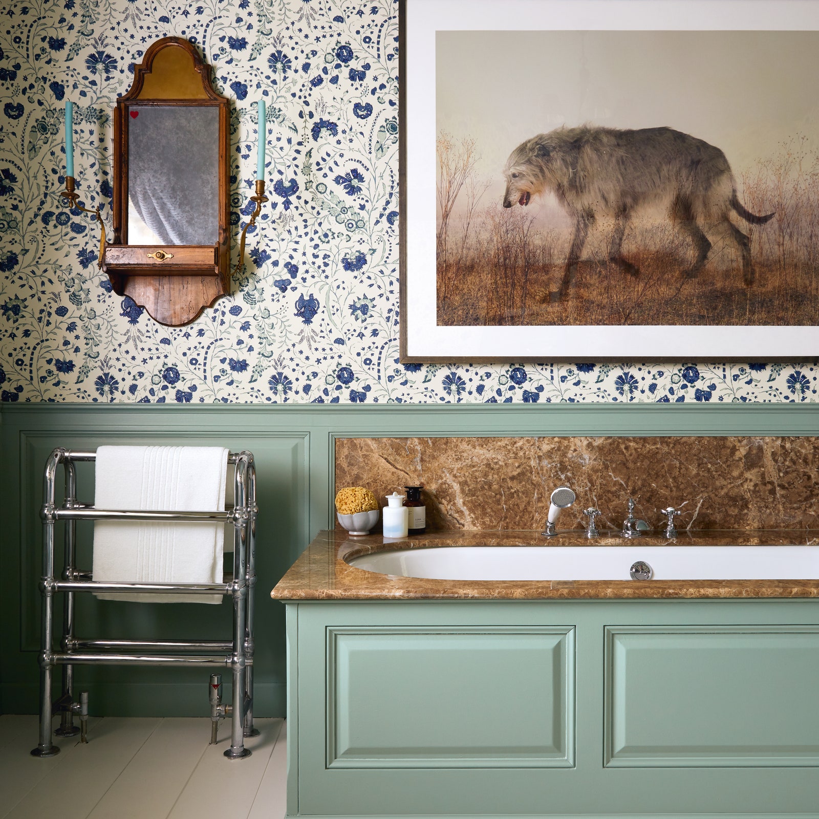 What to do with leftover wallpaper